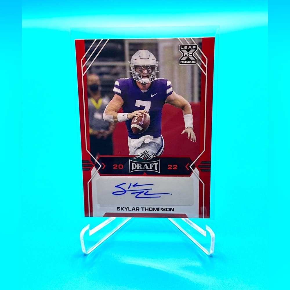 2022 Leaf Draft 🔥Skylar Thompson RC Auto! 🔥 #BA-ST2